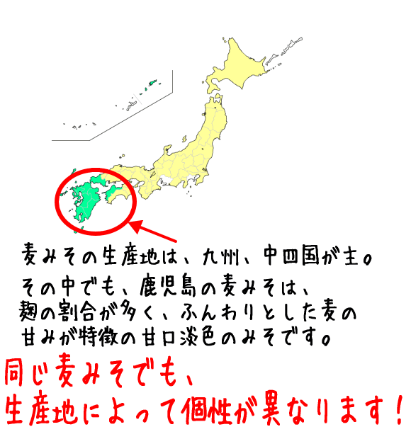 鹿児島の甘口麦味噌 南州みそ(すり)1kg 鹿児島の甘口麦味噌 南州みそ(すり)1kg